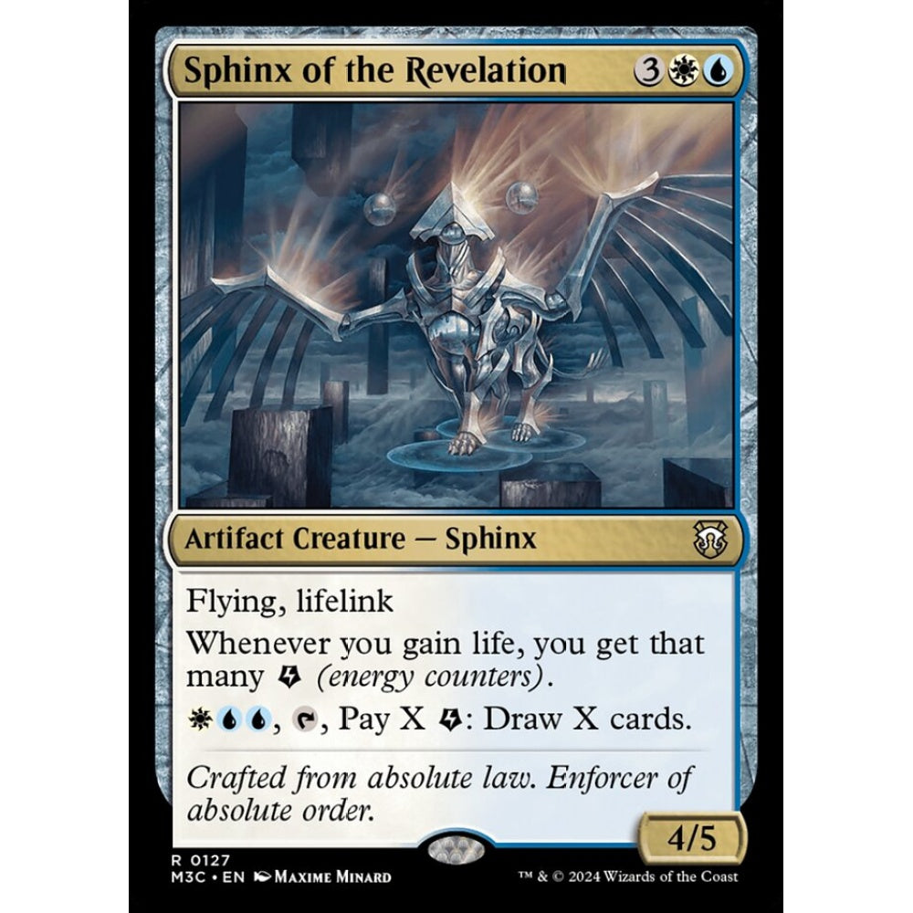 Sphinx of the Revelation, 127, rare, Magic: The Gathering, Modern Horizons 3