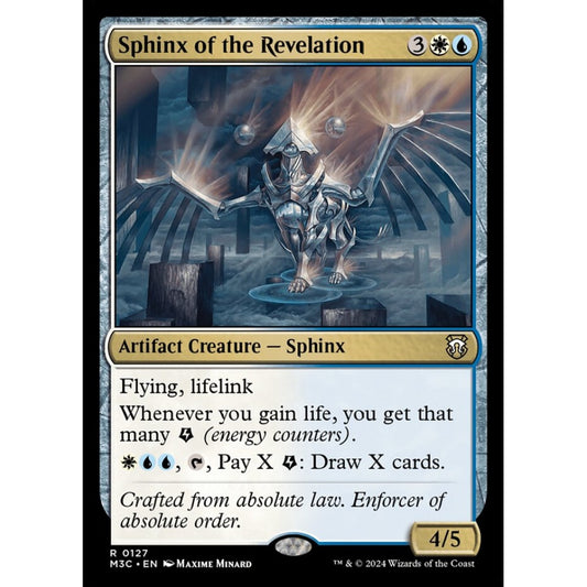 Sphinx of the Revelation, 127, rare, Magic: The Gathering, Modern Horizons 3