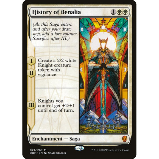 History of Benalia mythic 21 Magic the Gathering Dominaria