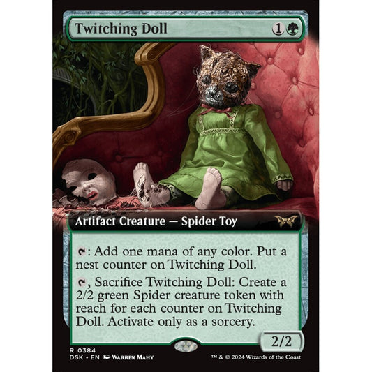 Twitching Doll, 384, rare, Magic: The Gathering, Duskmourn: House of Horror