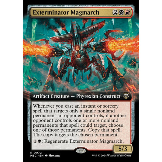 Exterminator Magmarch, 72, rare, Magic: The Gathering, Modern Horizons 3
