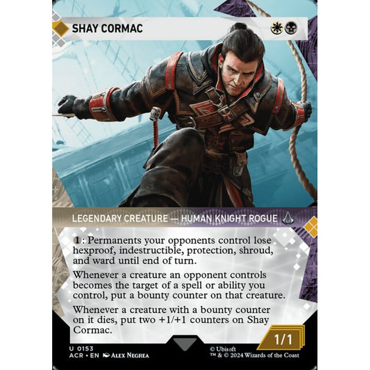 Shay Cormac uncommon 153 Magic the Gathering Assassin's Creed