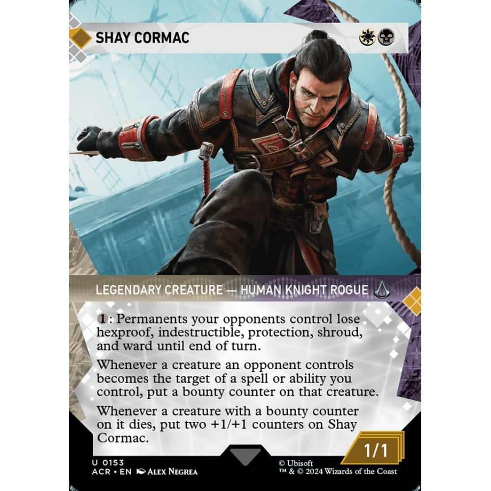 Shay Cormac uncommon 153 Magic the Gathering Assassin's Creed