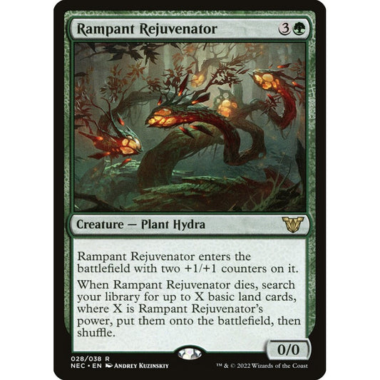 Rampant Rejuvenator rare 28 Magic the Gathering Neon Dynasty Commander