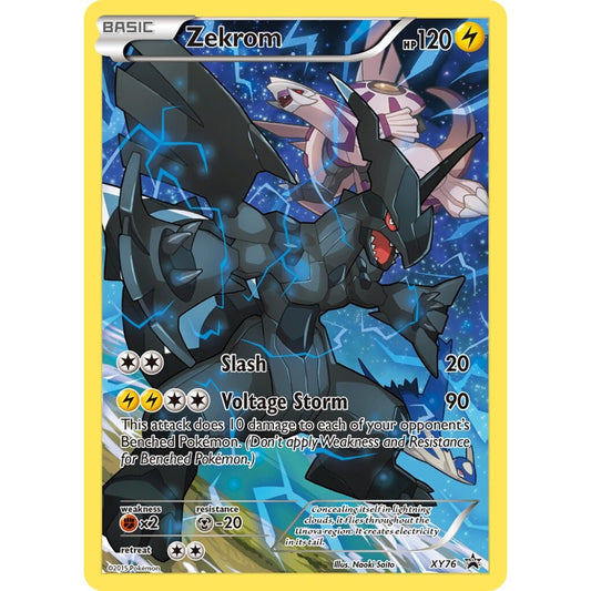 Zekrom Promo XY76 Pokemon Card Game XY Promos