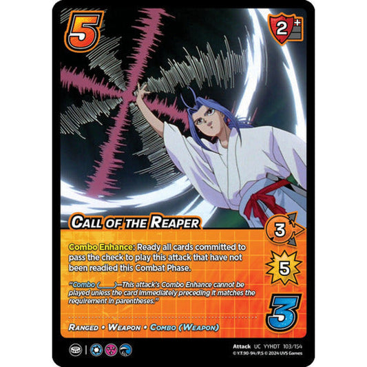 Call of the Reaper, 103/154, UC, UniVersus, Yu Yu Hakusho: Dark Tournament
