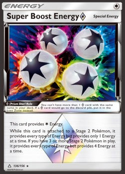 Super Boost Energy ◇ - Ultra Prism (Holo Rare) [UPR-136]