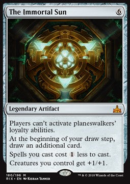 The Immortal Sun - Rivals of Ixalan (Mythic) [RIX-180]
