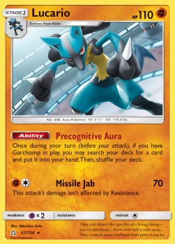 Lucario - Ultra Prism (Holo Rare) [UPR-67]