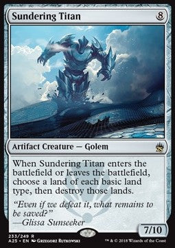 Sundering Titan - Masters 25 (Rare) [A25-233]