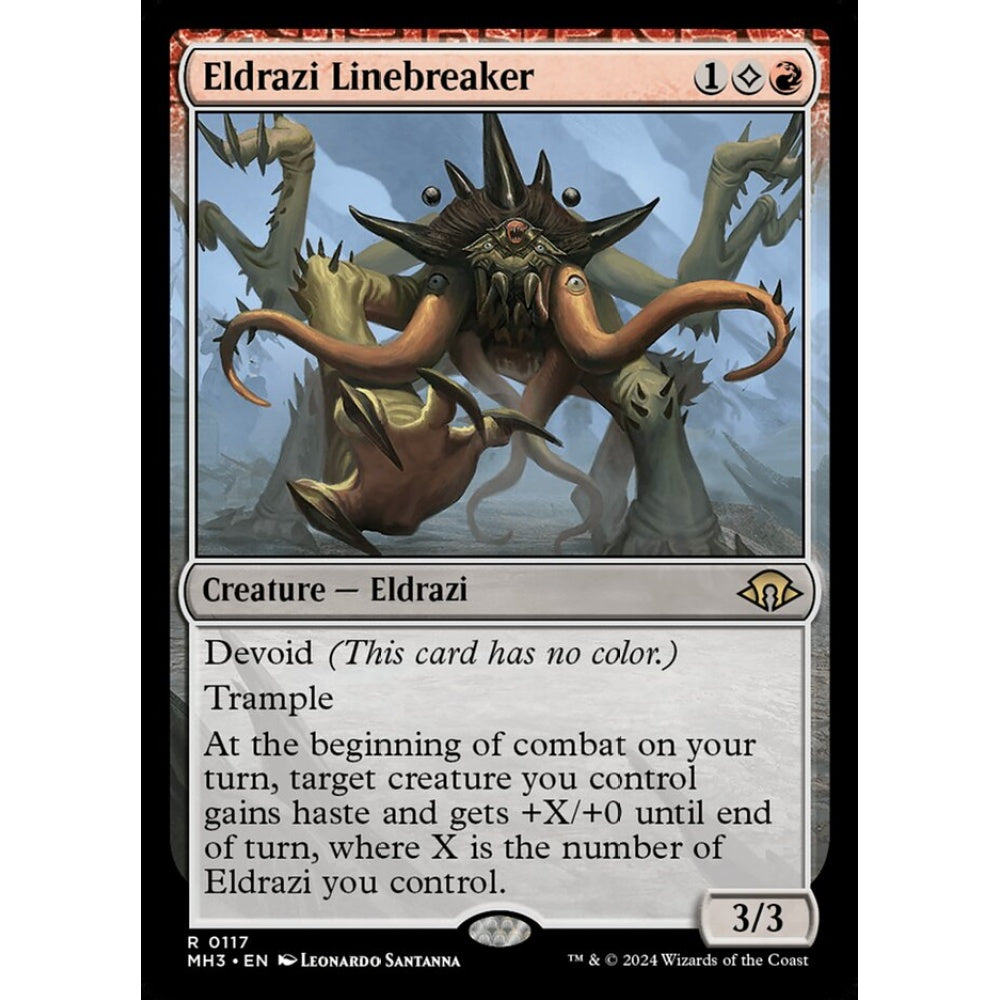 Eldrazi Linebreaker, 117, rare, Magic: The Gathering, Modern Horizons 3