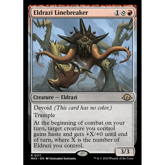 Eldrazi Linebreaker, 117, rare, Magic: The Gathering, Modern Horizons 3