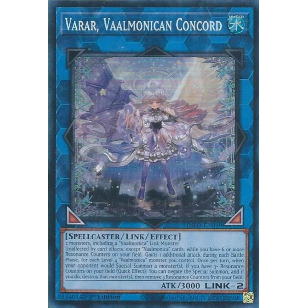 Varar, Vaalmonican Concord INFO-EN049 Super Yu-Gi-Oh The Infinite Forbidden