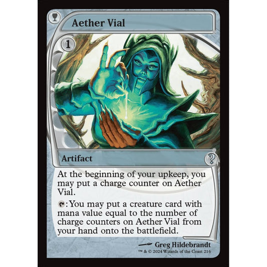 Aether Vial uncommon 216 Magic the Gathering Mystery Booster 2
