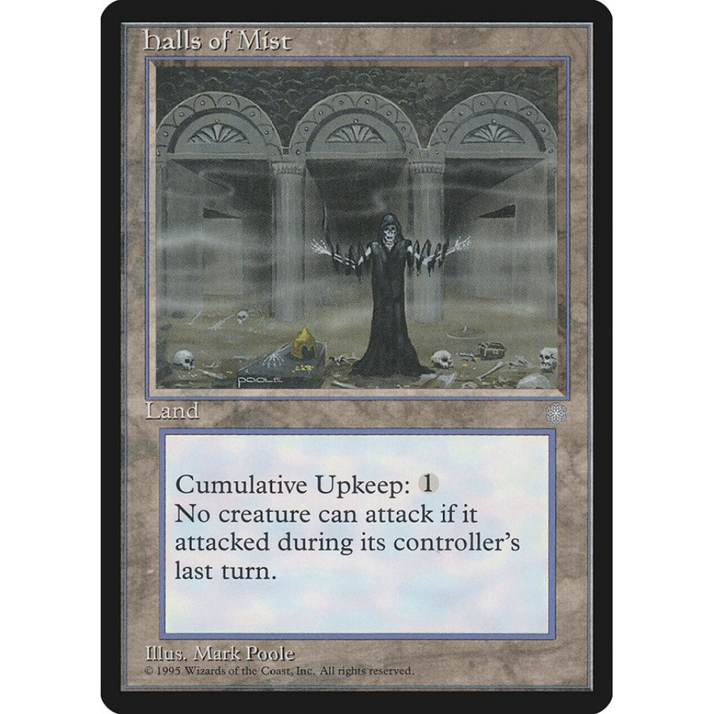 Halls of Mist rare 354 Magic the Gathering Ice Age