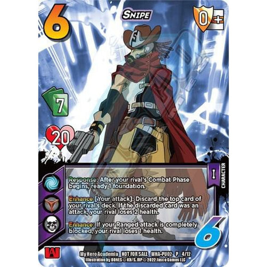 Snipe, 4/12, MHA-PU02, Universus, MHA Promos, nan