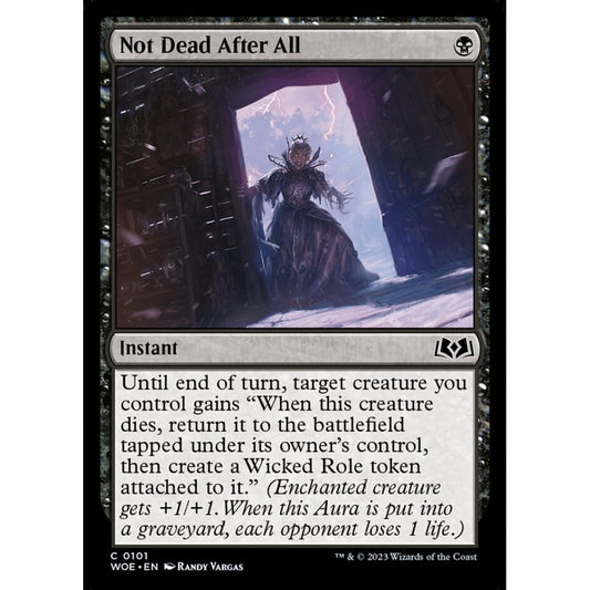 Not Dead After All, common, 101, Magic the Gathering, Wilds of Eldraine