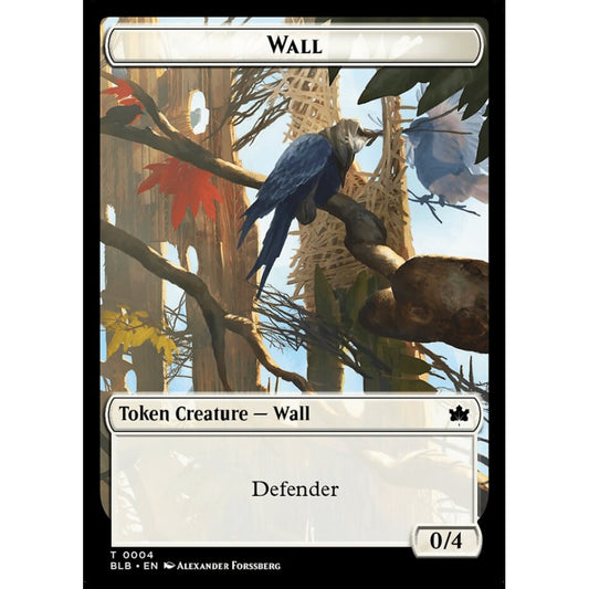 Wall, 4, common, Magic: The Gathering, Bloomburrow