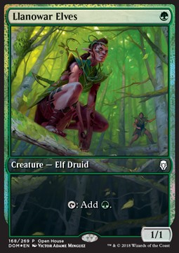 Llanowar Elves - Open House Promos (Common) [OH-168]
