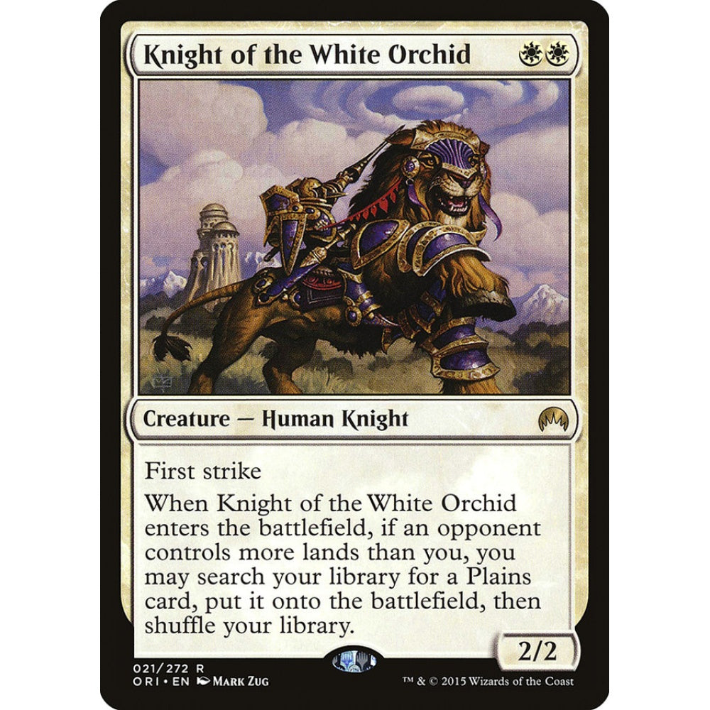 Knight of the White Orchid rare 21 Magic the Gathering Magic Origins