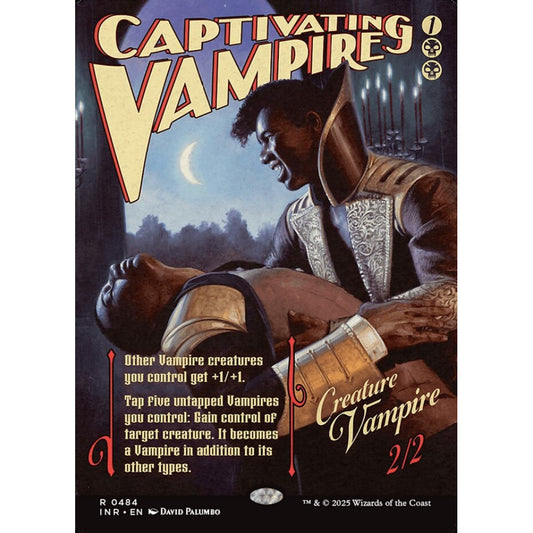 Captivating Vampire, 484, rare, Magic: The Gathering, Innistrad Remastered
