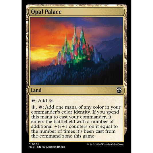 Opal Palace, 361, common, Magic: The Gathering, Modern Horizons 3