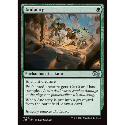 Audacity, 631, uncommon, Magic: The Gathering, Foundations Jumpstart