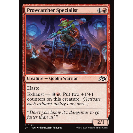Prowcatcher Specialist, 142, common, Magic: The Gathering, Aetherdrift