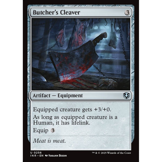 Butcher's Cleaver, 256, uncommon, Magic: The Gathering, Innistrad Remastered