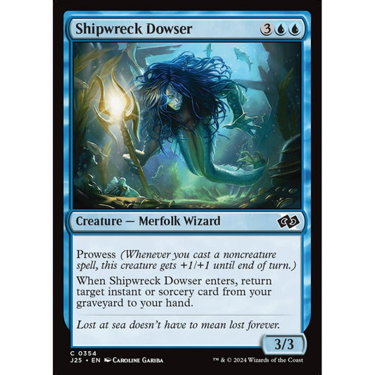 Shipwreck Dowser, 354, common, Magic: The Gathering, Foundations Jumpstart