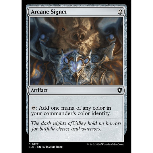Arcane Signet, 127, common, Magic: The Gathering, Bloomburrow