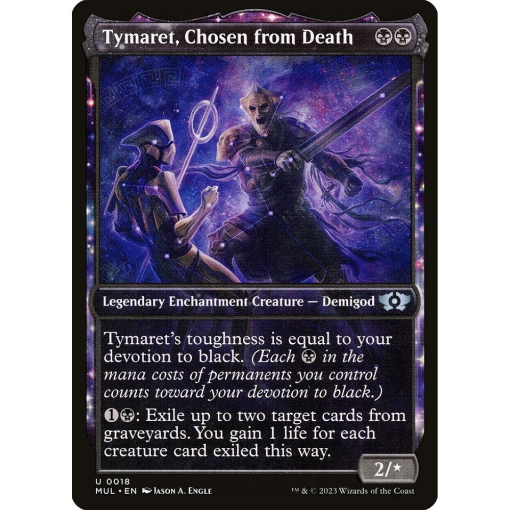 Tymaret, Chosen from Death uncommon 18 Magic the Gathering Multiverse Legends