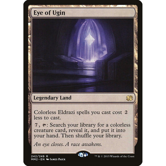 Eye of Ugin rare 242 Magic the Gathering Modern Masters 2015