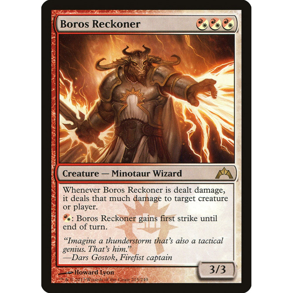 Boros Reckoner rare 215 Magic the Gathering Gatecrash