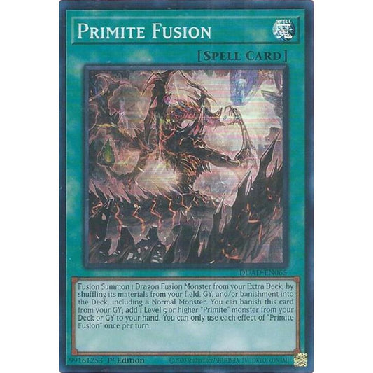 Primite Fusion DUAD-EN065 Super Yu-Gi-Oh Duelist's Advance