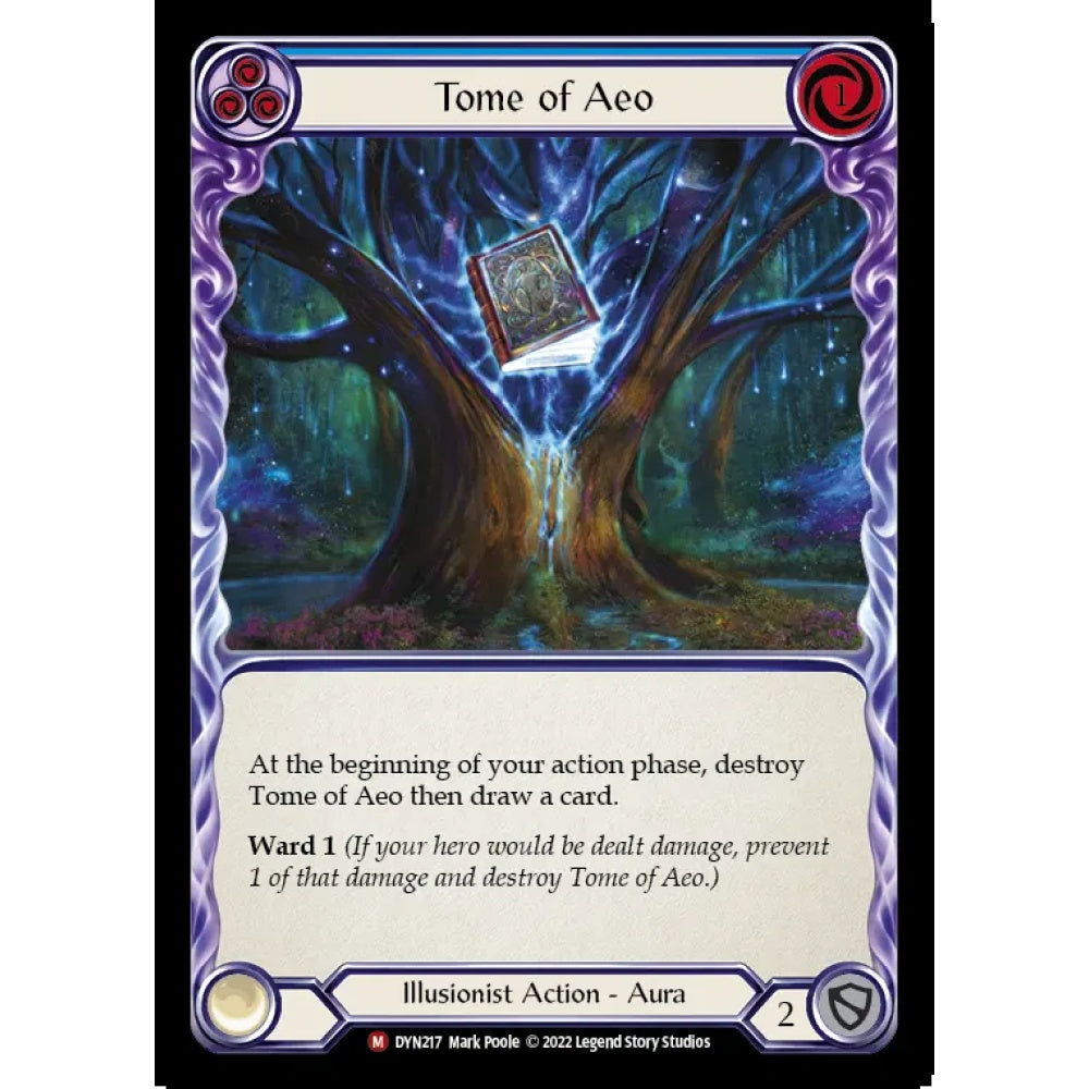 Tome of Aeo DYN217 Majestic Flesh & Blood Trading Card Game Dynasty in Regular Art