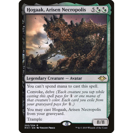 Hogaak, Arisen Necropolis rare 202 Magic the Gathering Modern Horizons