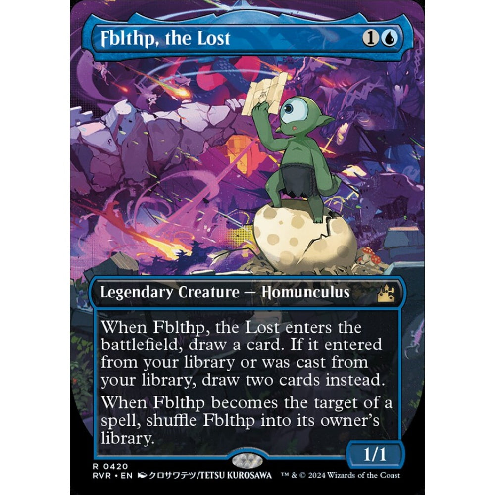 Fblthp, the Lost rare 420 Magic the Gathering Ravnica Remastered
