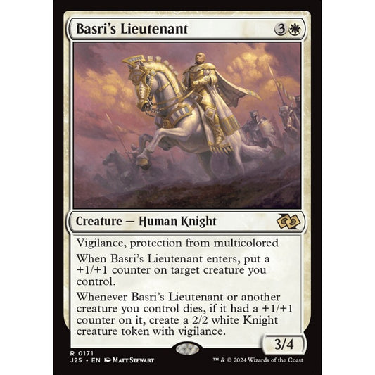 Basri's Lieutenant, 171, rare, Magic: The Gathering, Foundations Jumpstart