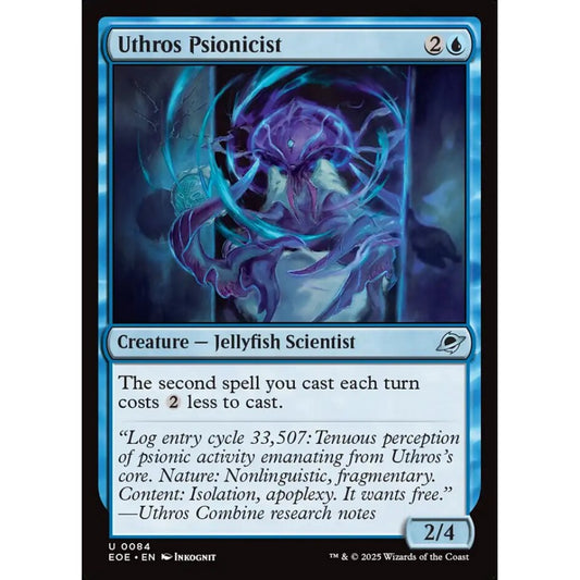 Uthros Psionicist uncommon 84 Magic the Gathering Edge of Eternities