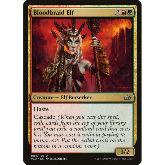Bloodbraid Elf uncommon 84 Magic the Gathering Planechase Anthology