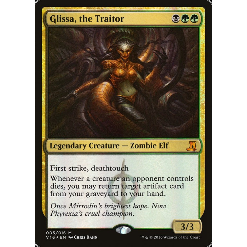 Glissa, the Traitor mythic 5 Magic the Gathering From the Vault: Lore