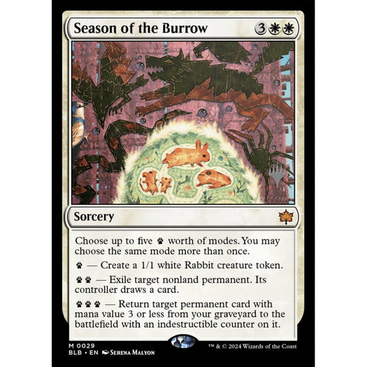 Season of the Burrow (M 29p PBLB Foil)
