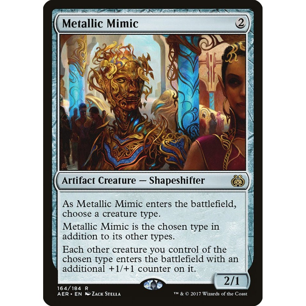 Metallic Mimic rare 164 Magic the Gathering Aether Revolt
