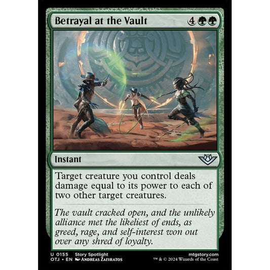 Betrayal at the Vault, 155, uncommon, Magic: The Gathering, Outlaws of Thunder Junction