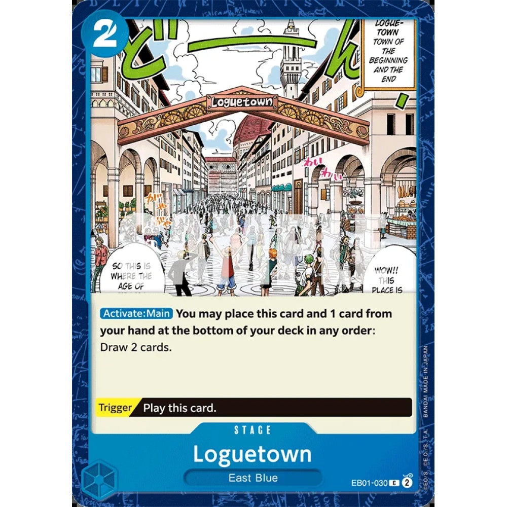 Loguetown, EB01-030, Common, One Piece, Memorial Collection