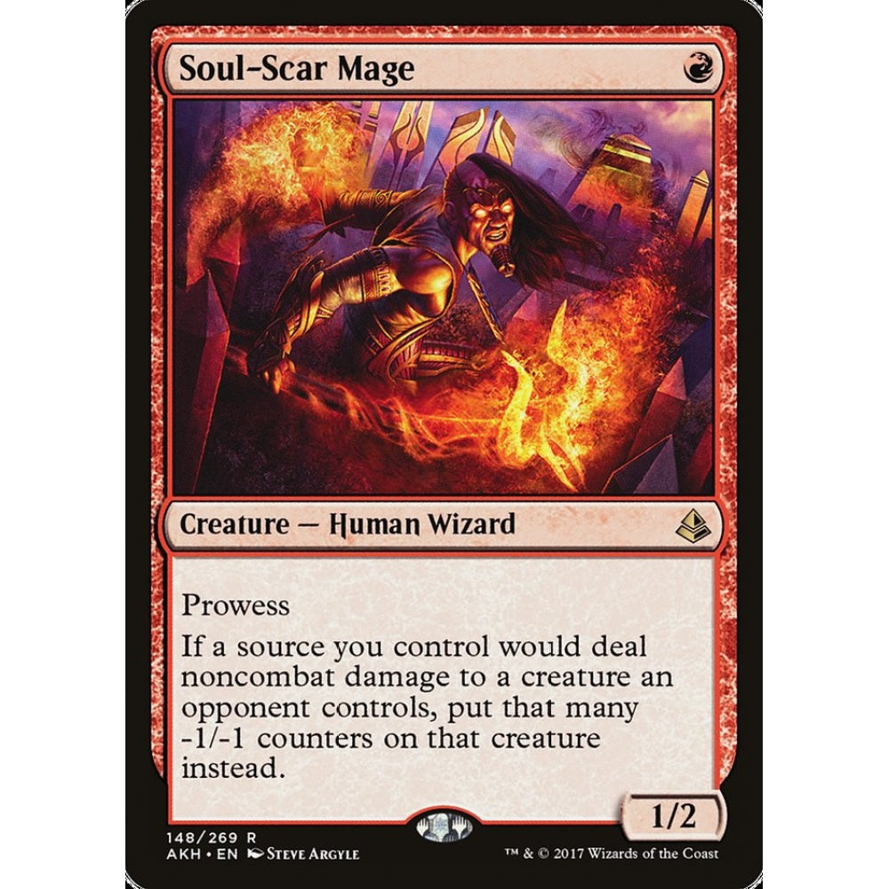 Soul-Scar Mage rare 148 Magic the Gathering Amonkhet