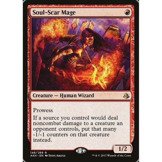 Soul-Scar Mage rare 148 Magic the Gathering Amonkhet