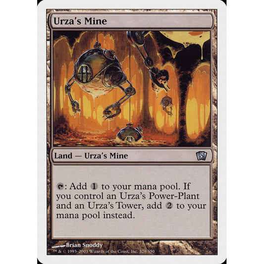 Urza's Mine uncommon 328 Magic the Gathering Eighth Edition