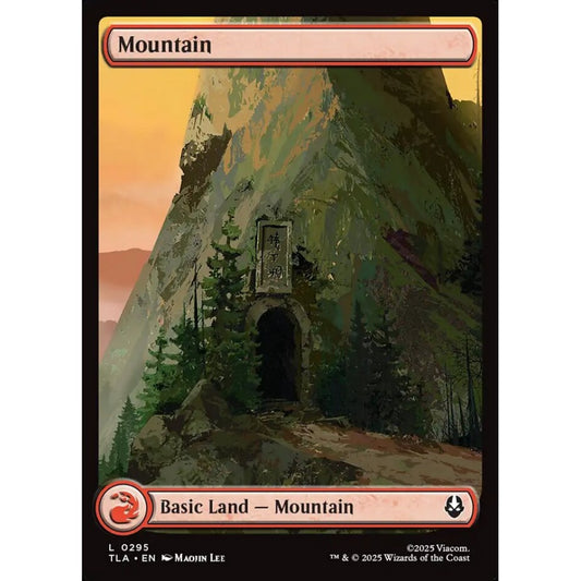 Mountain common 295 Magic the Gathering Avatar: The Last Airbender